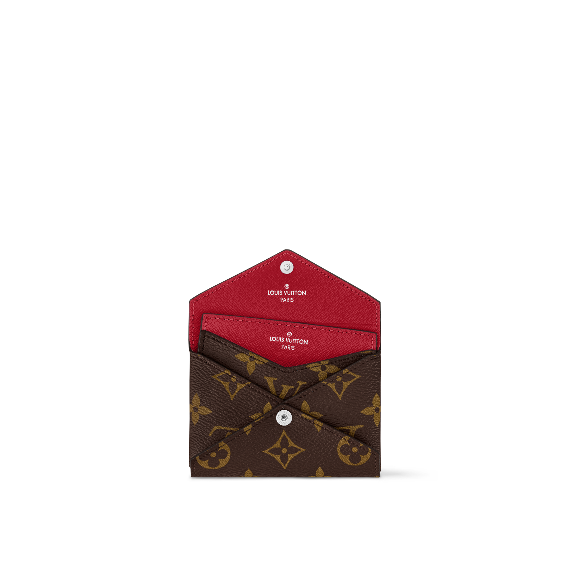 Tarjetero Kirigami Lona Monogram Mujer Carteras y pequeña marroquinería Tarjeteros y llaveros | LOUIS VUITTON (Zoom de producto)